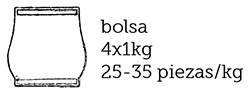 Bolsa 25-35 piezas/kg